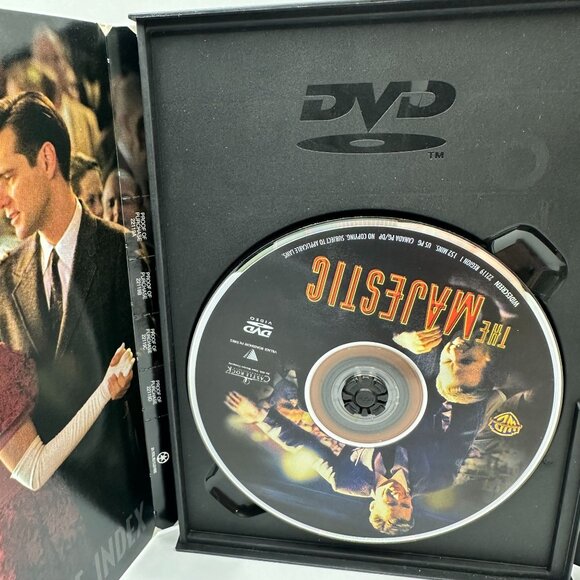 The Majestic 2001 DVD Jim Carrey Frank Darabont Romantic Drama Fullscreen - Picture 4 of 4